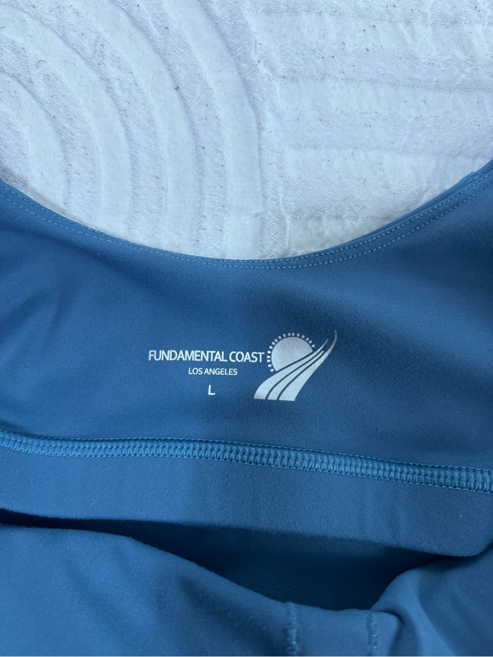 Scoop-Neck Dark Teal Tank Bralette for Women - Picture 3 of 3